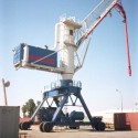 Ship unloader for cereal conveying